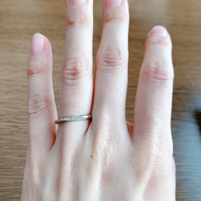 【Princess Bijou(プリンセス・ビジュー)の口コミ】 ディズニーモチーフのプラチナ結婚指輪は、洗練されつつもかわいらしさを…