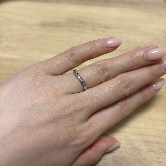 【アイプリモ(I-PRIMO)の口コミ】 ウェーブタイプのリングが好きで探していた中、店員さんがオススメで出し…