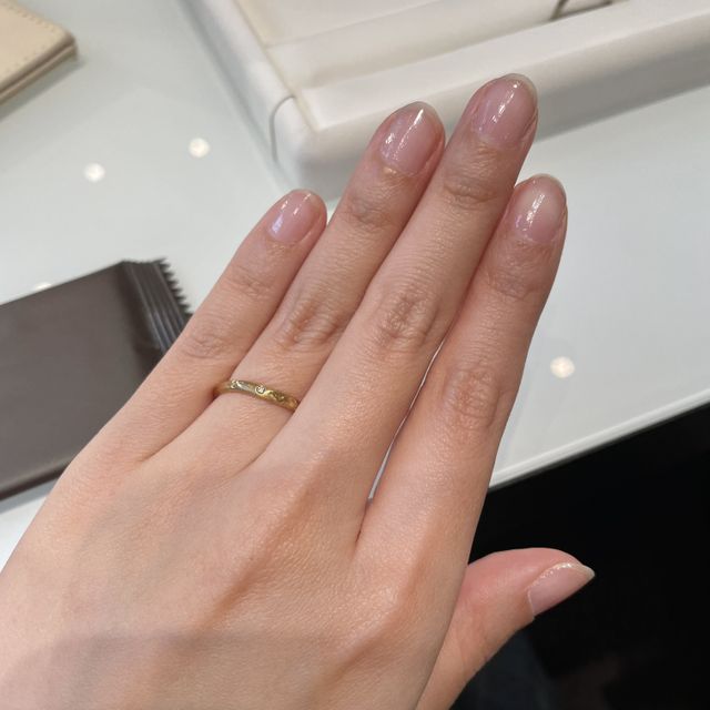 【YUKA HOJO(ユカホウジョウ)の口コミ】 婚約前からインスタグラムで見ていてずっと気になっていたブランドでした…