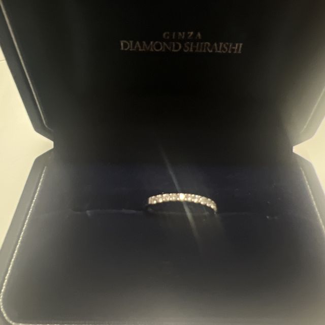 【銀座ダイヤモンドシライシの口コミ】 手元がキラキラしたら気分も上がるのででダイヤモンドがたくさんのデザイ…