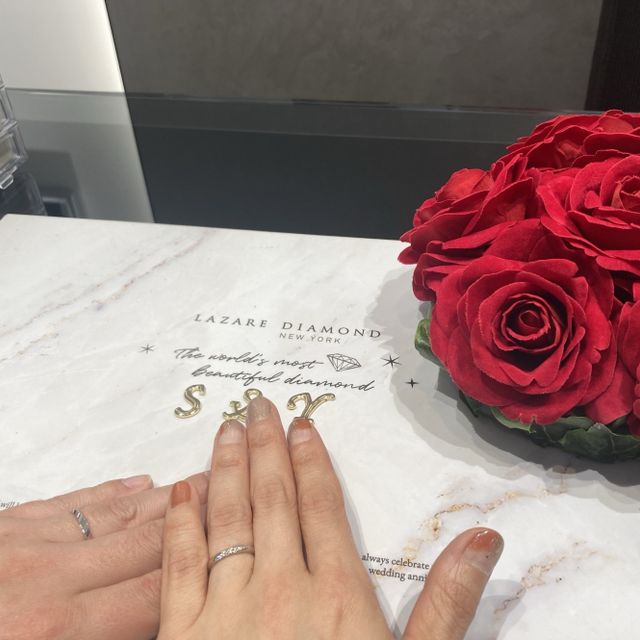 【ラザール ダイヤモンド(LAZARE DIAMOND)の口コミ】 計6ブランド回ったがダイヤモンドの輝きが違うと感じるほど綺麗だった。価…