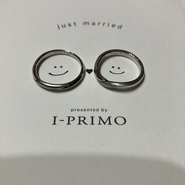 【アイプリモ(I-PRIMO)の口コミ】 結婚指輪を探しており、3店舗ブランドを見ましたが、デザインが1番可愛く…