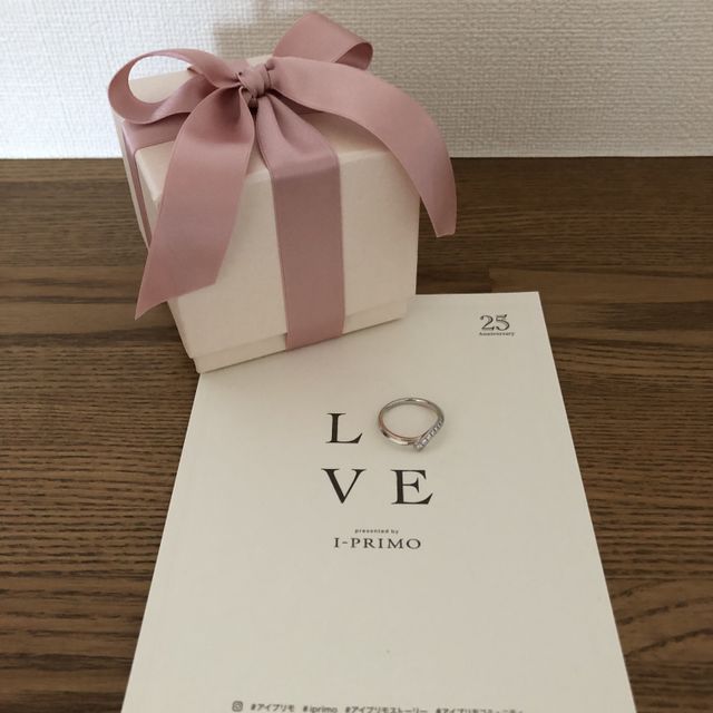 【アイプリモ(I-PRIMO)の口コミ】 私達は婚約指輪をなし、夫は付けないということで私の結婚指輪一つだけで…