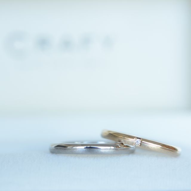 【CRAFY(クラフィ)の口コミ】 あまり被らないデザインの物にしたかったのでマットな素材とツヤ素材の物…