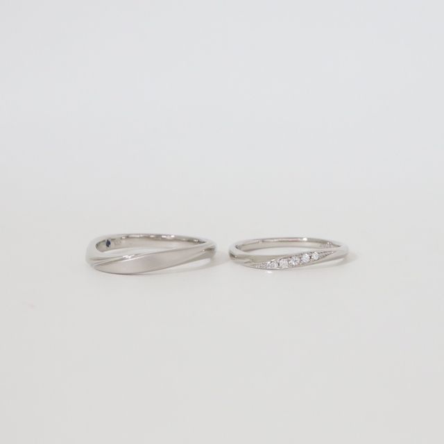 【LEGAN(レガン)の口コミ】 シンプルでかわいいデザインが良かったので、指輪にも種類が多くてすごく…