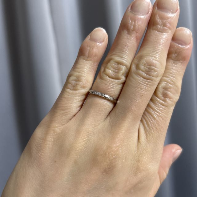 【アイプリモ(I-PRIMO)の口コミ】 関節がゴツゴツしていることがコンプレックスで、指の深さが深めの私にも…