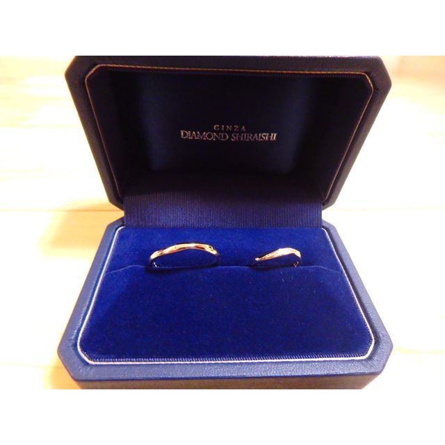 【銀座ダイヤモンドシライシの口コミ】 信じるという意味が込められていてなおさらよかった。指輪専門店で買いた…