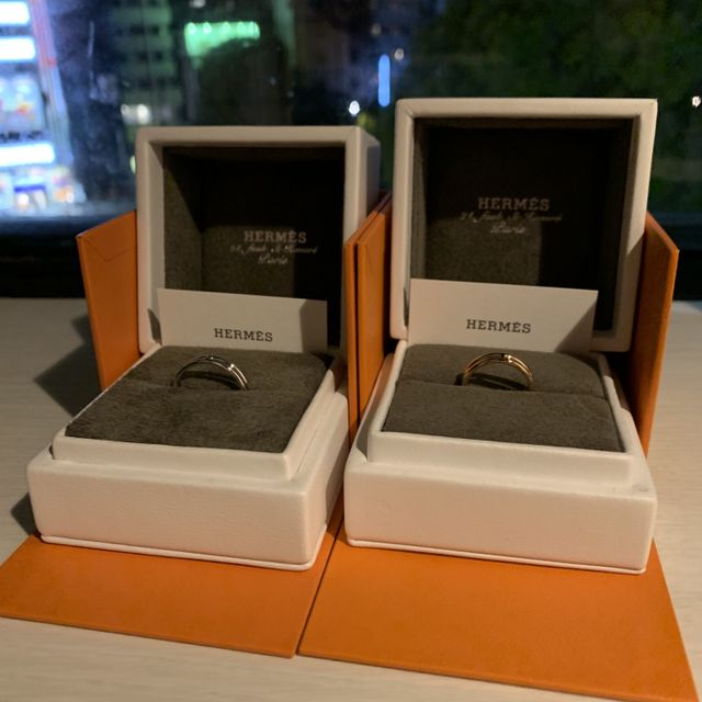 【エルメス(HERMES)の口コミ】 デザインが周りの人と被らないリングを探しており、まさにピッタリのもの…