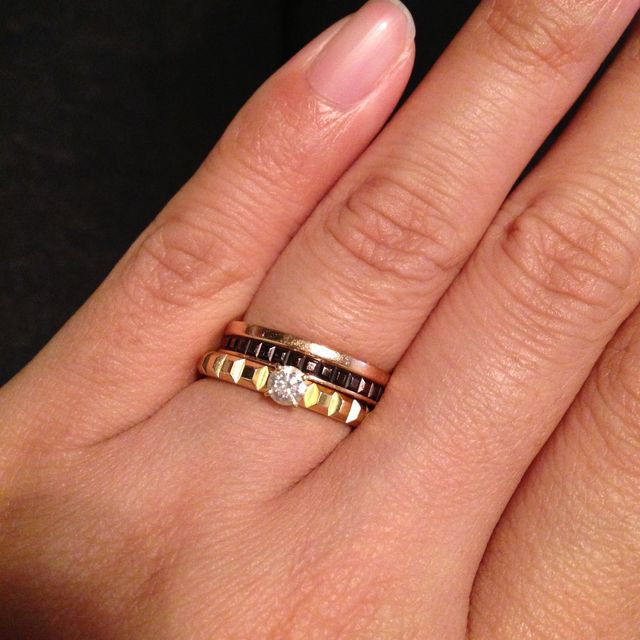 【ブシュロン(BOUCHERON)の口コミ】 店員さんが自分（女性）より先に主人にこれを勧め、思いの外とても似合っ…