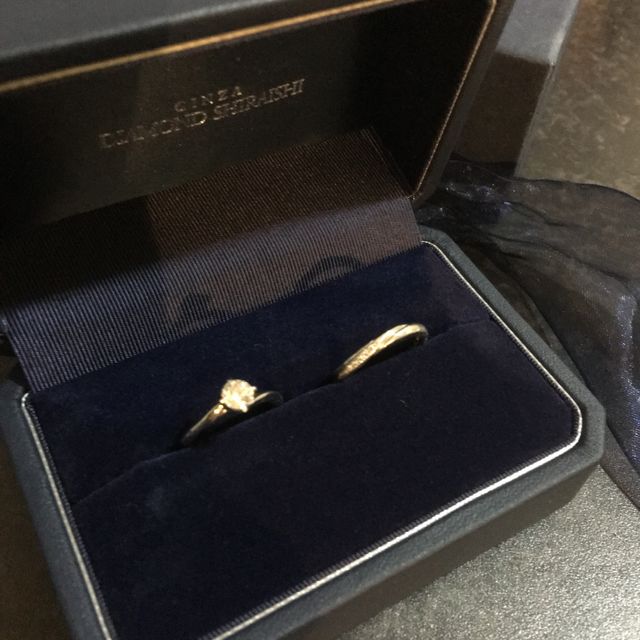 【銀座ダイヤモンドシライシの口コミ】 手にしっくりきて、指に入れるとき痛くなかった。
大げさじゃない柔らかい…