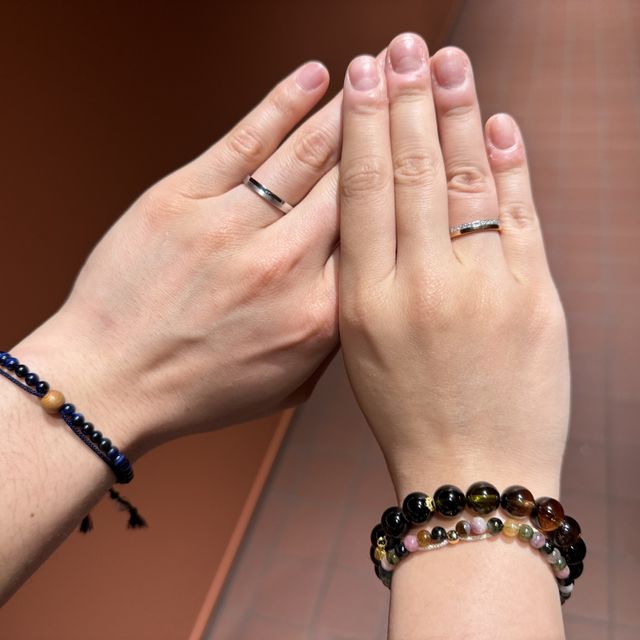 【FISCHER(フィッシャー)の口コミ】 デザインはシンプルなもの。幅3ミリで着け心地は非常によく、たまにちゃん…