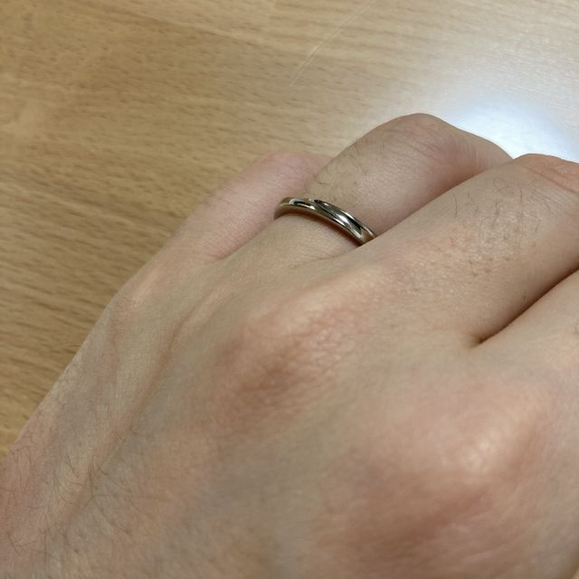 【銀座ダイヤモンドシライシの口コミ】 シンプルで飽きがこないデザインが良いと思いながら当日悩んで悩んで決め…