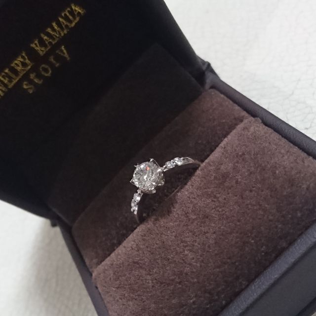 【JEWELRY  KAMATA(ジュエリーかまた)の口コミ】 フルオーダーで製作いただいたので、なにからなにまで思い通りにこだわり…