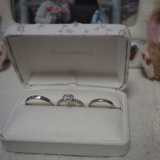 【uchimari(ウチマリ)の口コミ】 自分で一から考えて作れるのが楽しかった。指輪のデザインを半分ずつでか…