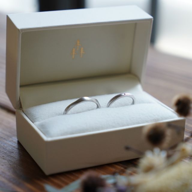 【THREE TREES(スリーツリーズ)の口コミ】 自分たちで好きなデザインで製作できること。
キラキラしすぎているのはあ…