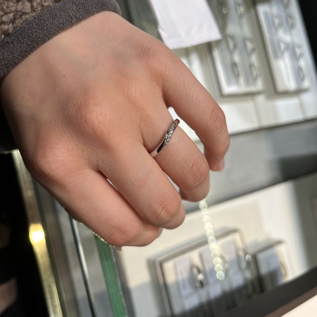 【アイプリモ(I-PRIMO)の口コミ】 指輪はどのブランドがいいか迷っているとき、ハンド診断をしていただきウ…