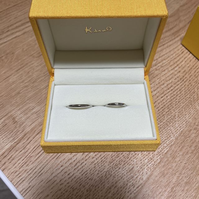 【ケイウノ ブライダル(K.UNO BRIDAL)の口コミ】 シンプルイズベスト。我々夫婦は派手を好まない。シンプルこそが飽きが来…