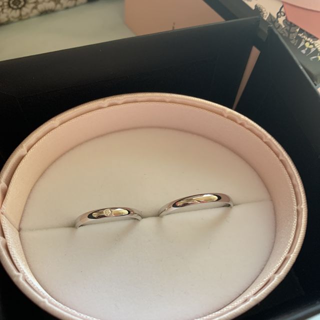 【insembre(インセンブレ)の口コミ】 指輪デザインが好みでした。細すぎず、太すぎずシンプルで長くつかえそう…