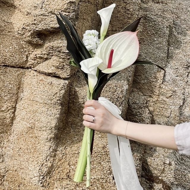 【銀座ダイヤモンドシライシの口コミ】 ・デザインがシンプルで流行に左右されない点や、ダイヤモンドに向かって…