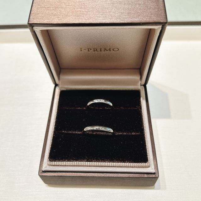 【アイプリモ(I-PRIMO)の口コミ】 何店舗も周り、いくつもの指輪を着用しましたが圧倒的に着け心地が良かっ…