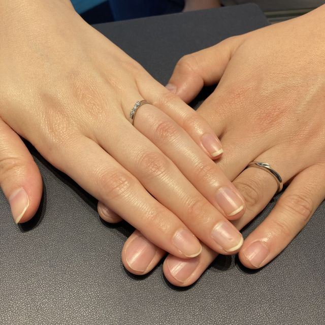 【銀座ダイヤモンドシライシの口コミ】 とにかく着け心地が良く、迷ったブランドの中でも一番ダイヤモンドが綺麗…