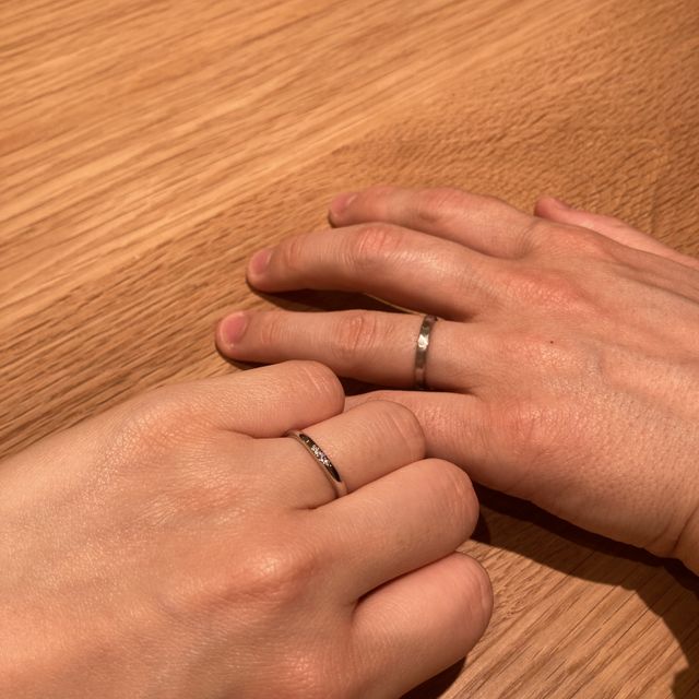 【COEUR D'OR(クゥドール)の口コミ】 ピンクダイヤがあしらわれたMarches PinkDiaという指輪です。ピンクダイヤ…