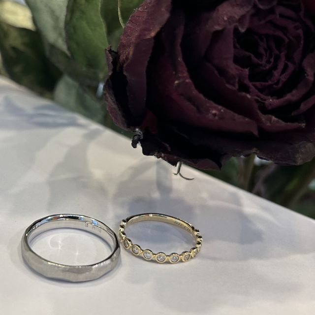 【BRILLIANCE+(ブリリアンスプラス)の口コミ】 他にないデザインが決め手でした。　　　　　　　　　　　　　
ダイヤモン…