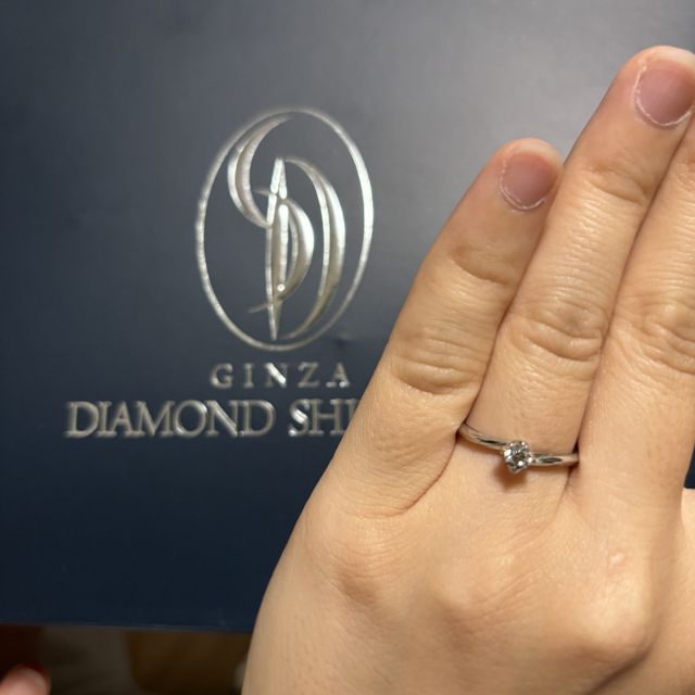 【銀座ダイヤモンドシライシの口コミ】 ストレートタイプではなく、ウェーブがかったものがいいと決めていました…