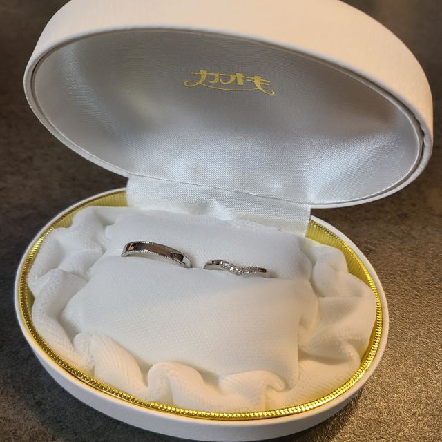 【カオキ　ダイヤモンド専門卸直営店の口コミ】 ダイヤモンドにこだわってお店を選んだので、石がすごくきらきらしてます…