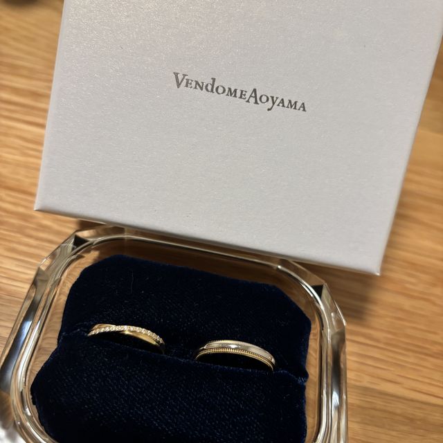 【ヴァンドーム青山(VENDOME AOYAMA)の口コミ】 結婚指輪を購入いたしました。
シンプルなものから個性的なものなど、デザ…