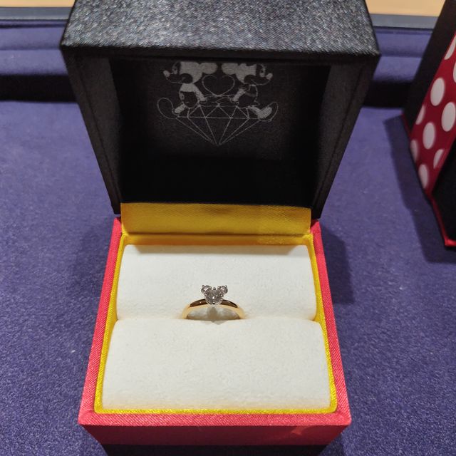 【【閉業】Trinity DISNEY(トリニティ ディズニー)の口コミ】 どこ探してもないミッキー形のデザイン
ミッキーリングがセミオーダーで頼…