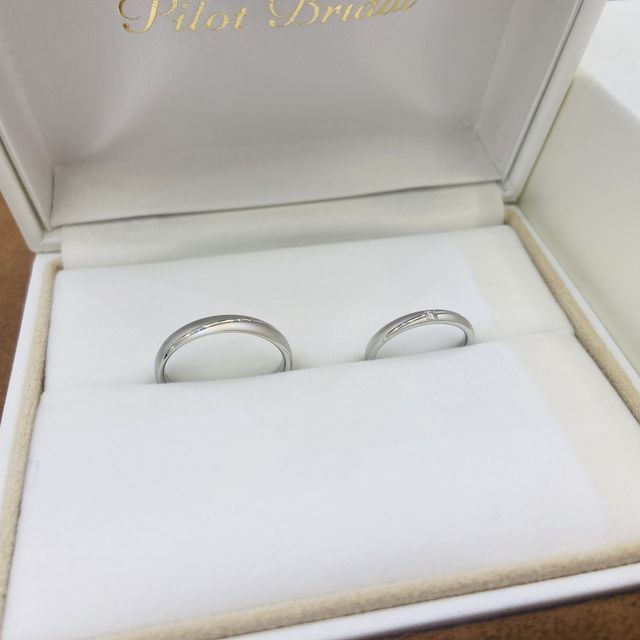 【PILOT BRIDAL(パイロットブライダル)の口コミ】 たくさんの指輪を試着しましたが、着け心地一番でした。
着けた瞬間【え、…
