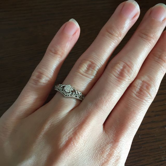 【JEWELRY  KAMATA(ジュエリーかまた)の口コミ】 フルオーダーで作る予定でした。自分の中でティアラのイメージが良かった…