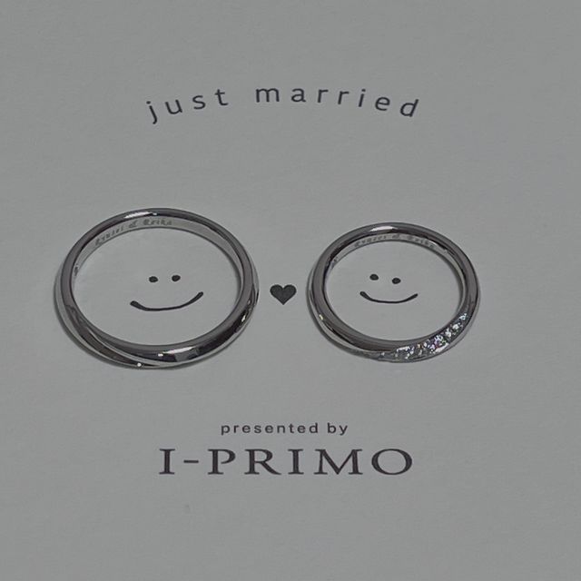 【アイプリモ(I-PRIMO)の口コミ】 どこからでもダイヤモンドが見えるのでシンプルなのにエレガントで、華奢…