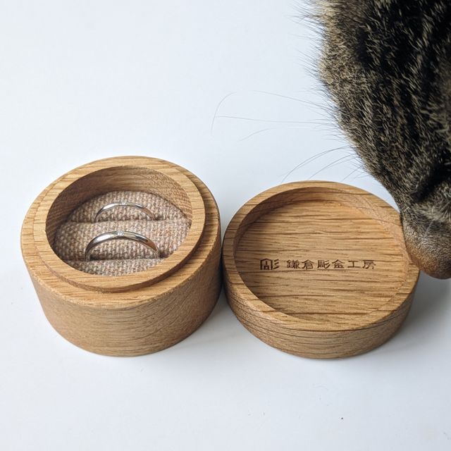 【鎌倉彫金工房の口コミ】 これから一生身につける指輪。ブランドの指輪も憧れますが、夫婦揃って指…