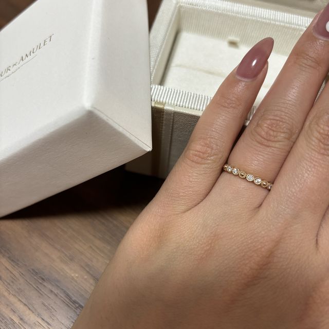【JKPLANET(JKプラネット)の口コミ】 とても可愛い、ゴールド系の指輪。
重ね付けが可愛いものを、探していて
…