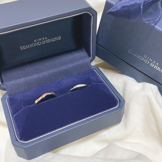 【銀座ダイヤモンドシライシの口コミ】 レディースのデザインについて
担当さんと話してた時に、私のような細めの…