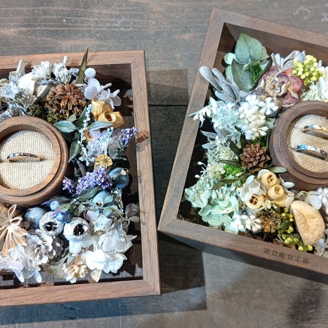 【鎌倉彫金工房の口コミ】 手作りが出来て、世界に1つだけの指輪。デザインも手作りだからこそでる味…