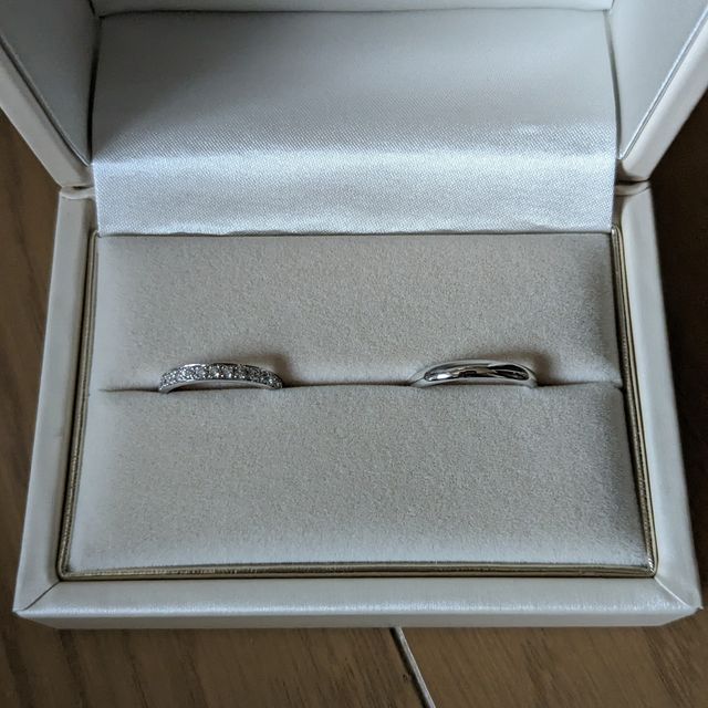 【宝寿堂(ほうじゅどう)の口コミ】 私の指の形的にストレートタイプが似合うようで、ストレートの形で自分か…