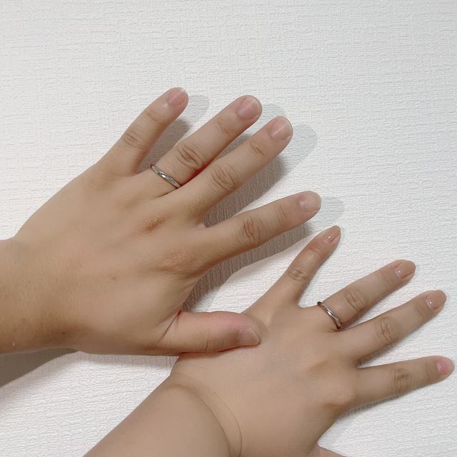 【出雲結(いずもゆい)の口コミ】 色んなデザインがあり悩みましたが、毎日つけても違和感なくシンプルなも…