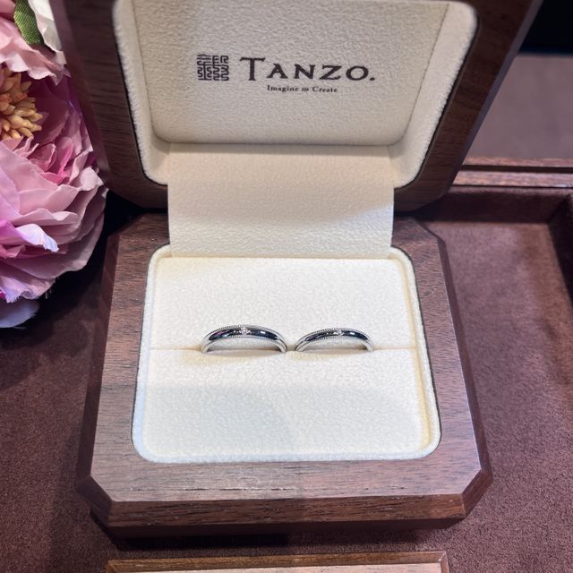 【TANZO.(鍛造指輪)の口コミ】 ずっと着け続けるものなので、鍛造製法という丈夫で長く使い続けられる製…