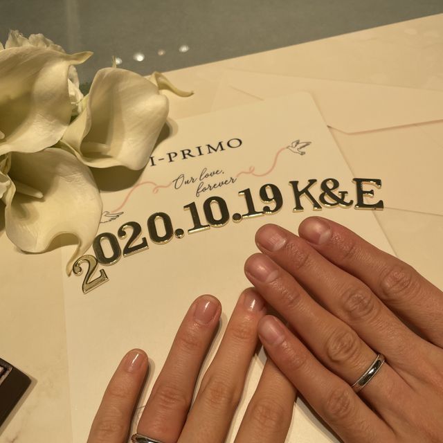 【アイプリモ(I-PRIMO)の口コミ】 シンプルですがデザイン性もあり光に当たるとキラキラとして綺麗です。重…