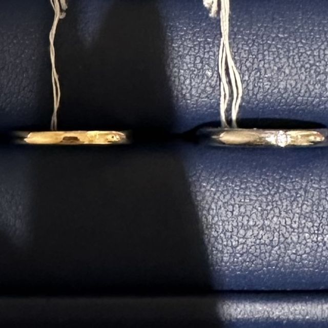 【銀座ダイヤモンドシライシの口コミ】 シンプルなものを探しており、何本か見せていただきました。引っかかりが…