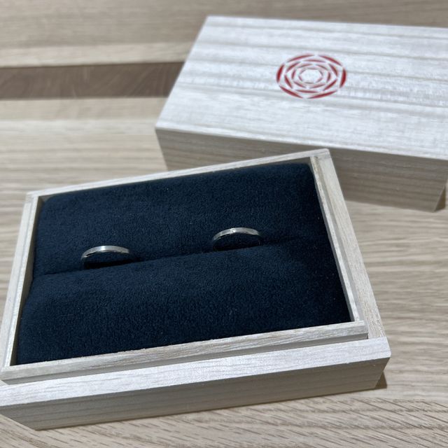 【出雲結(いずもゆい)の口コミ】 他にも素敵なデザインは沢山あったのですが、実際店舗に足を運んで2人で見…