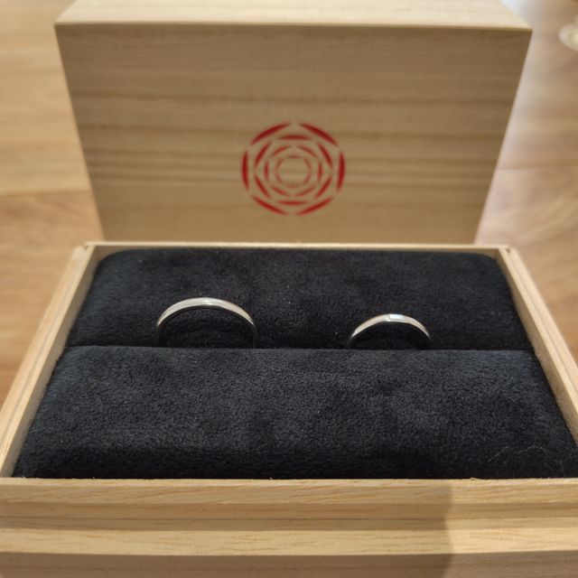 【出雲結(いずもゆい)の口コミ】 流行り廃りのないシンプルな和を基調としたデザインで、埋込式のダイヤも…