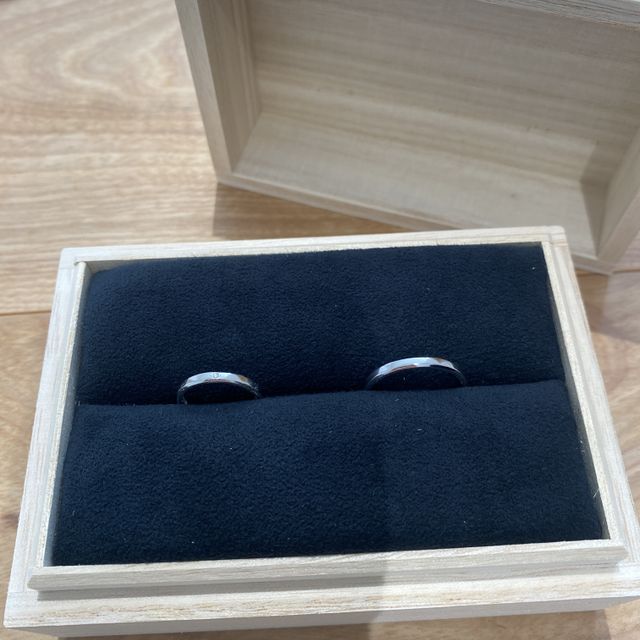 【出雲結(いずもゆい)の口コミ】 仕事上シンプルなデザインで作っていただいたのですが、とても綺麗で素敵…