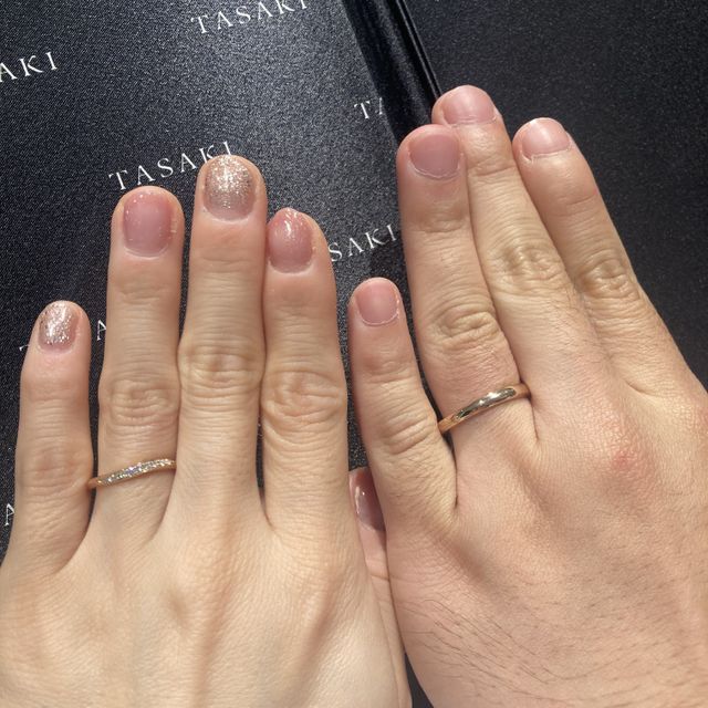 【TASAKI(タサキ)の口コミ】 tasakiならではのサクラゴールドという色合いが他ブランドにはどこにもな…
