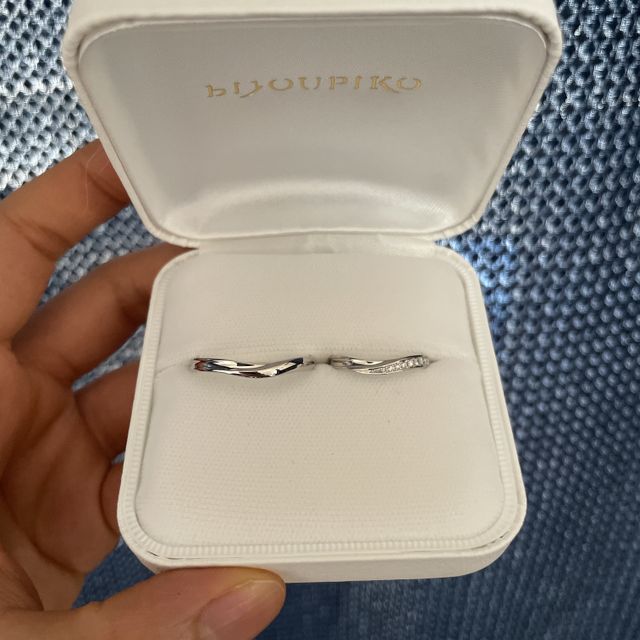 【BONDS(ボンズ)の口コミ】 プラチナでダイヤがついて49000円だったので、つくりが安っぽいのかなと思…