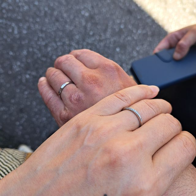 【アイプリモ(I-PRIMO)の口コミ】 結婚指輪のデザインがどんなのがいいのかまったく分からず来店した私たち…