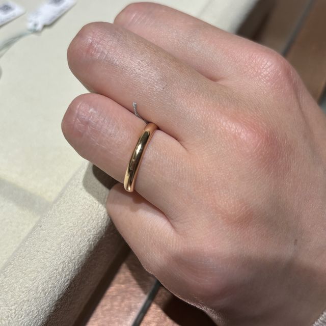 【和光ブライダルブティックギンザの口コミ】 指輪は、カスタムオーダーにしました！彼の好みも私の好みもカスタムで決…